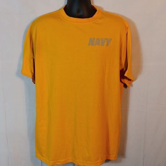 US Navy Undershirt Navy Physical Fitness Uniform Tee - Picture 1 of 6